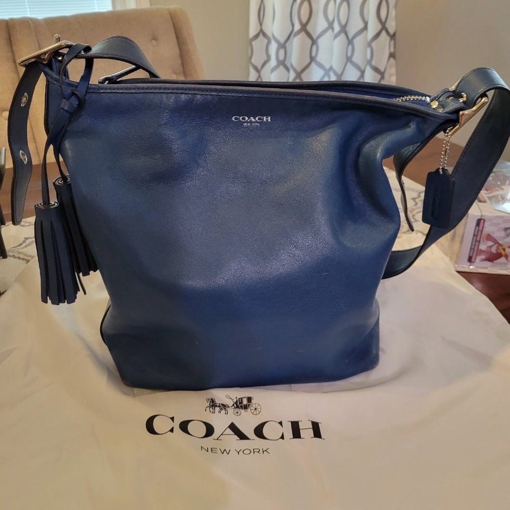 Leather Coach Bag